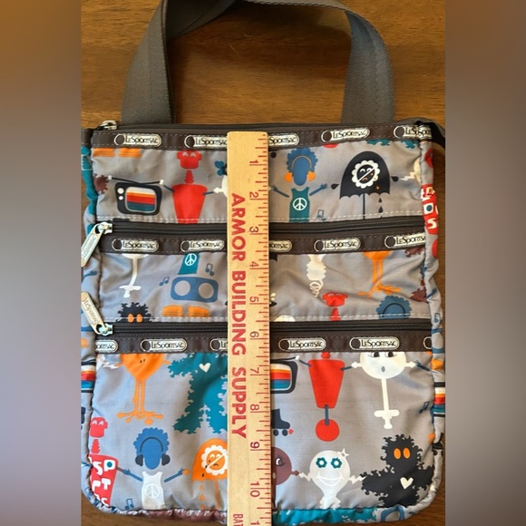 Vintage‎ LeSportsac Best Friends Crossbody Handbag GREAT COND! - Picture 4 of 5